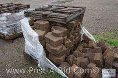 1 Pallet Of Brown Landscaping Bricks, Owner Stated, "Approx. 144 Bricks."