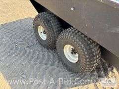 Tandem Trailer Cart With Removable Bus Seat.