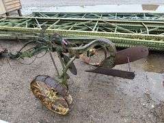 Antique John Deere 1 Bottom Plow.