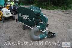 Cyclone Rake Lawn Vacuum, With Tecumseh 5 HP Engine, Hoist For Lawn Mower,