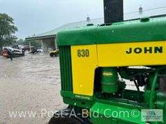John Deere 630 Narrow Front Tractor, With Power Steering, Newer Paint, Seri