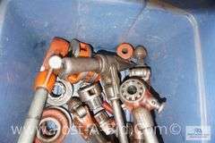 Ridgid 300 Power Threading Machine, With Blue Tote, With Cutters, Dyes And