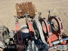 Pipe Fuser With Cutter And Heat Pad, Hand Hydraulic And 2 Sets Of Dies.