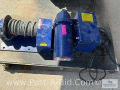MY-TE Winch Hoist, 110 Plug In.