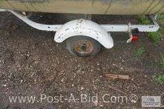Meyers 12' Old Fishing Boat, DNR 6541 BM, No Registration On Trailer. Regis