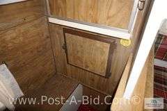 Leer Slide in Pick Up Camper, 1977, 8 1/2' Has AC, Stove, Furnace, Bathroom