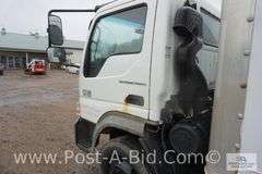 2008 International CF500 VT 275 16' Box Truck With 10' Fold-Up Ramp, Diesel