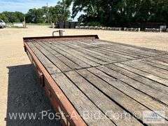 1999 Tow Master T20 Tandem Dual Axle Deck Over Trailer, 19' x 8' 6" With 5'