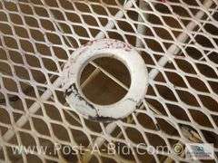 Vintage Wrought Iron Patio Garden Bistro Table With Drop Lea