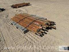 Pallet Of Approx. 40-6' Drill Rods.