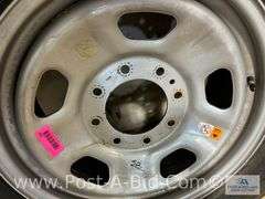 Continental Used Tire LT 275/65 R18 On 8 Bolt Rim.