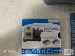 Intex Salt Water System For Above Ground Pools, Owner Stated, "Like New."