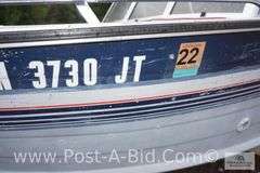 1989 Northwoods 16' Boat- No Motor, Has Minnkota 40 Lb Thrust Bow Mount Tro