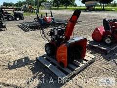 Husqvarna St 324 Snowblower, With 24" Width, Does Not Run, Serial Number #