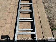 Werner 20' Aluminum Extension Ladder, D-1120-2X.
