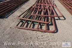 3-Approx. 16' x 50" Tall Gates.