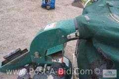 Cyclone Rake Lawn Vacuum, With Tecumseh 5 HP Engine, Hoist For Lawn Mower,