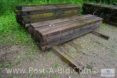 Bundle Of 8' Long Wood Cross Arms, Approx. 25 Each