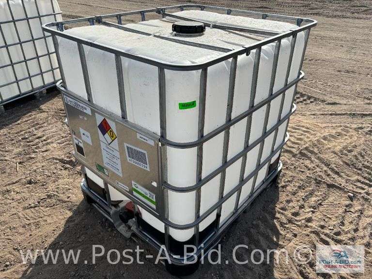 250 Gallon Poly Tank, "Food Grade, 1 Use".