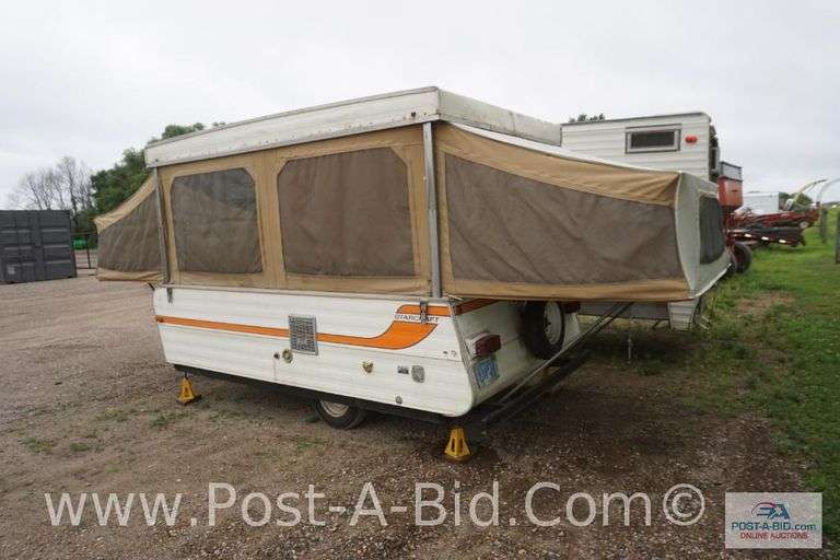 1973 Starcraft Pop Up Camper, Feels A Little On Bed For Sure Afte