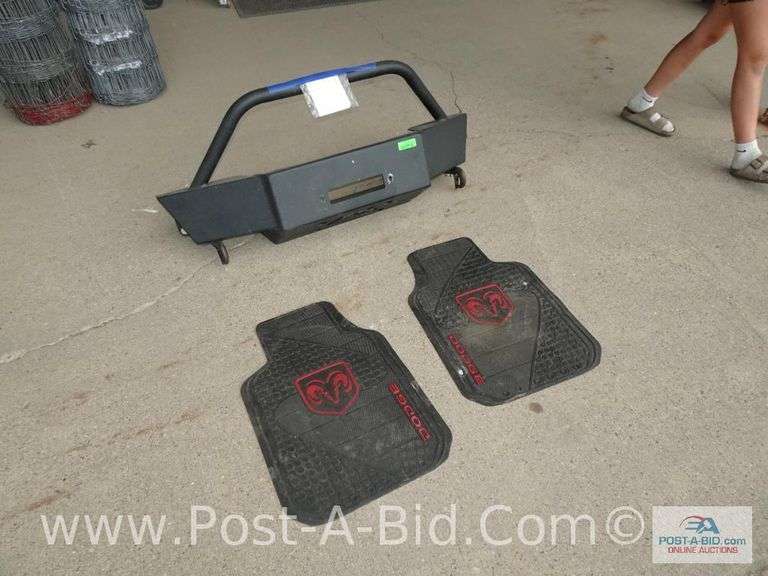 FAB4 Winch Bumper That Fits 2003-2013 HD Ram And 2x Dodge Floor M