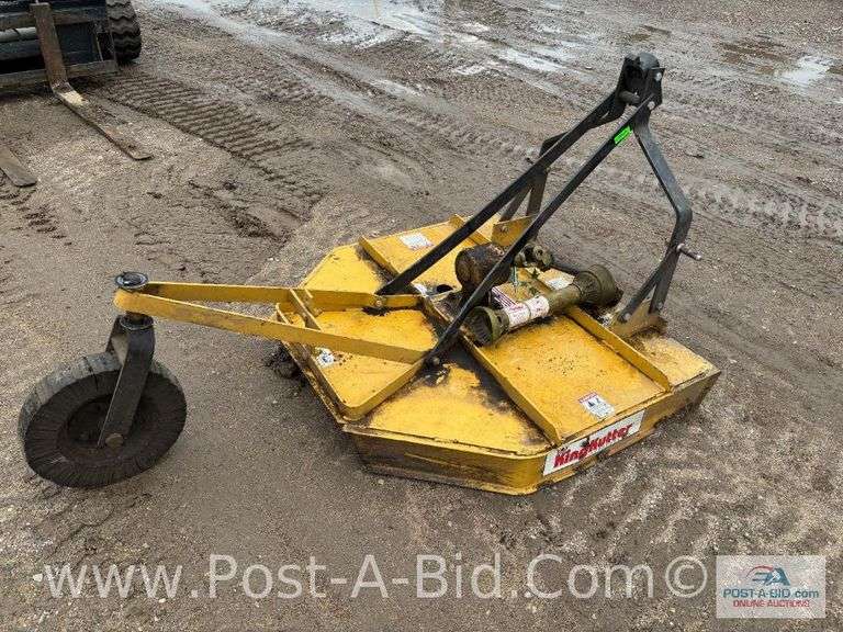 King Kutter 48" 3 Point Brush Mower.