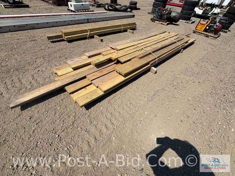 1-Bundle 2 x 6 Treated And Regular 2 x 6 Lumber.