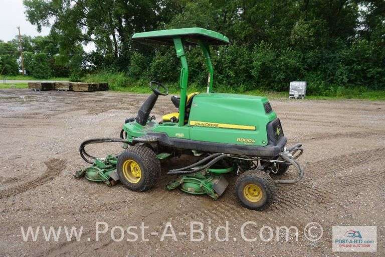 2016 John Deere 8800 A Hydrostatic 4 x 4 Diesel Commercial Mower