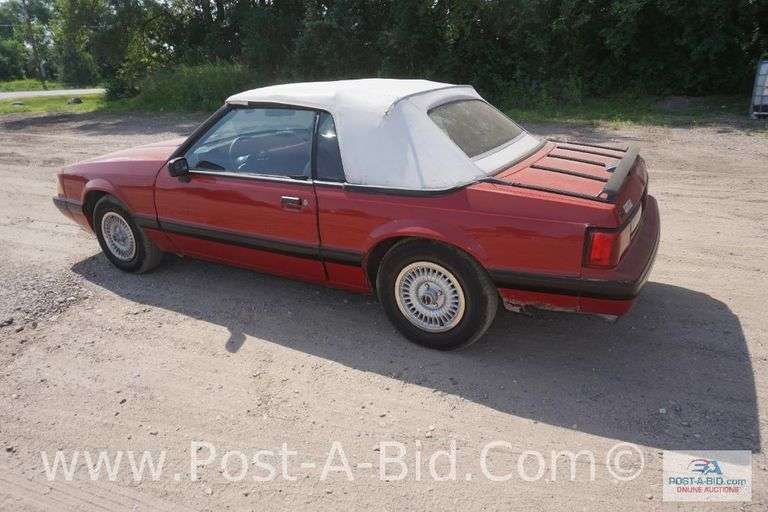 1988 Mustang LX Convertible With 23, 691 Miles On 5 Digit Odometer
