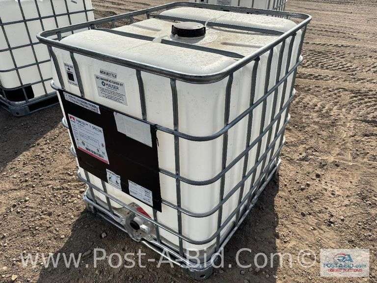 250 Gallon Poly Tank, "Food Grade, 1 Use"