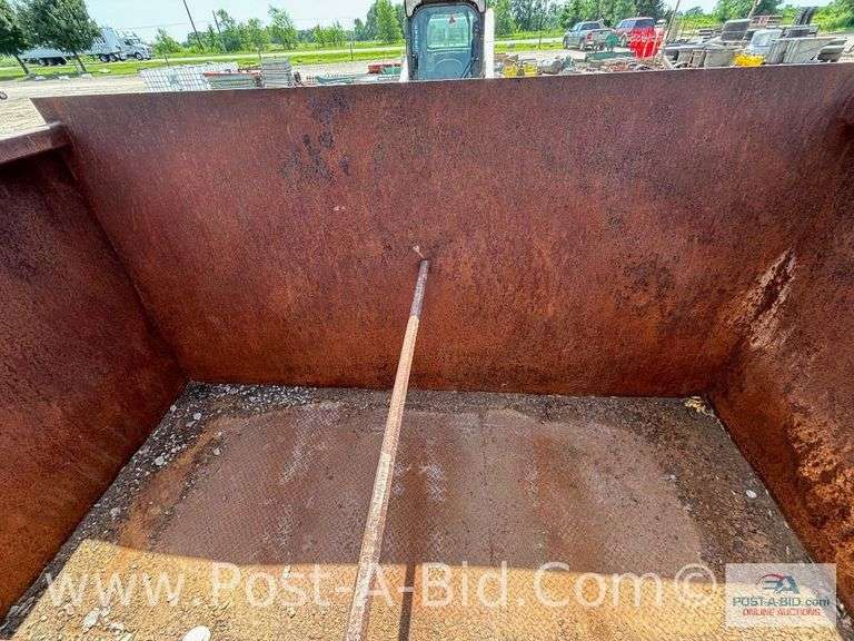 Steel Dumpster.