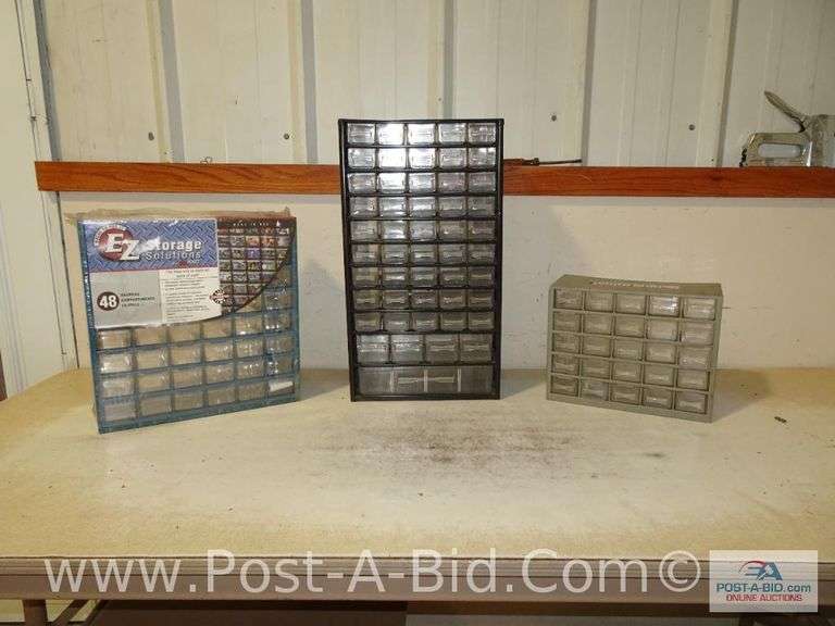 3- Parts Bins.