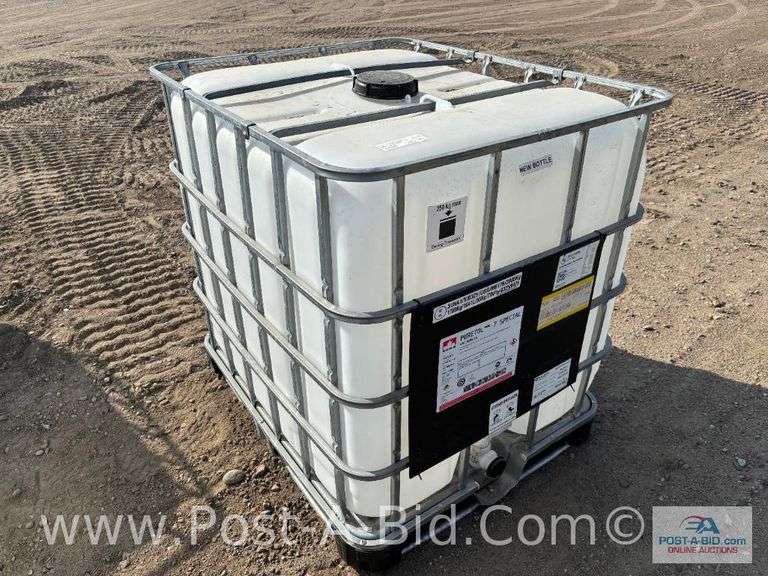 250 Gallon Poly Tank, "Food Grade, 1 Use".
