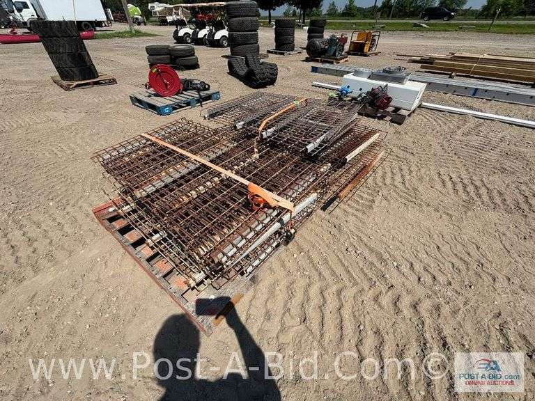 2-Pallet Of Wire Racking.