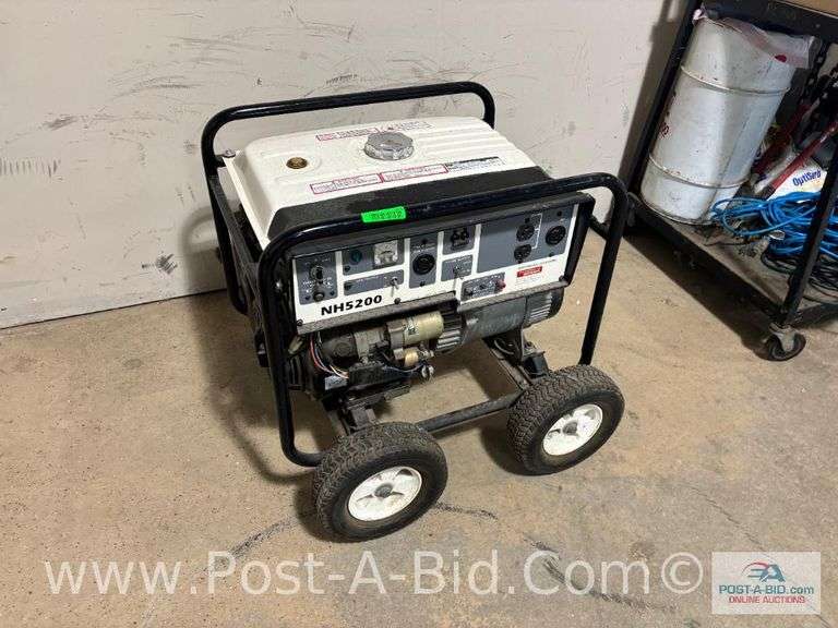 Northern 5200 Generator, Honda 11.0 HP, Owner Stated "Used Very L