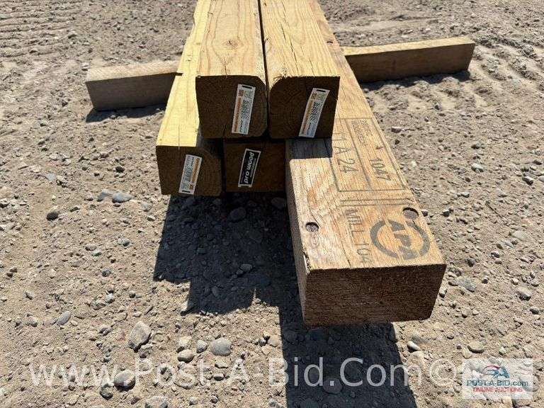 1-Bundle Treated 4 x 4 Posts.