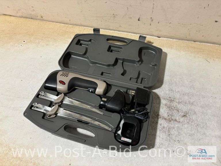 Kapala Deluxe Cordless Filet Knife Set.