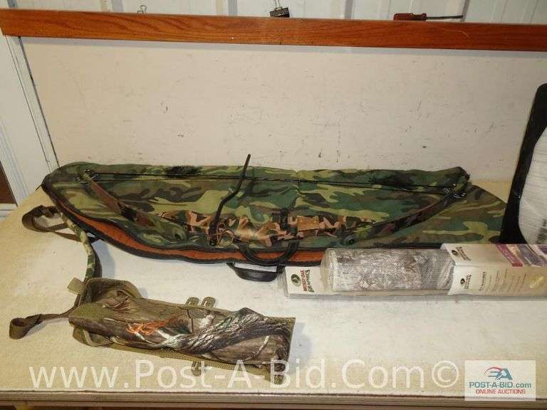 Dual Cam Proline Bow In Case, Archery Block Target, Rear Window G