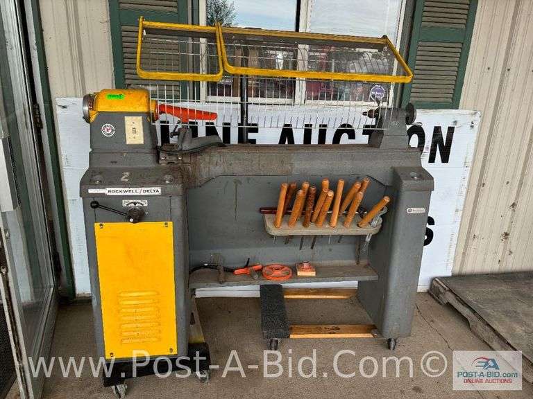 Delta/Rockwell Lathe, 110 V Motor, Variable Speed 340-1800 RPM Sp