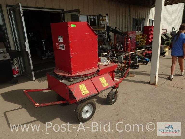 Argiomatic Bale Chopper, Electric Plug Included, 30 Amp/250 Volt