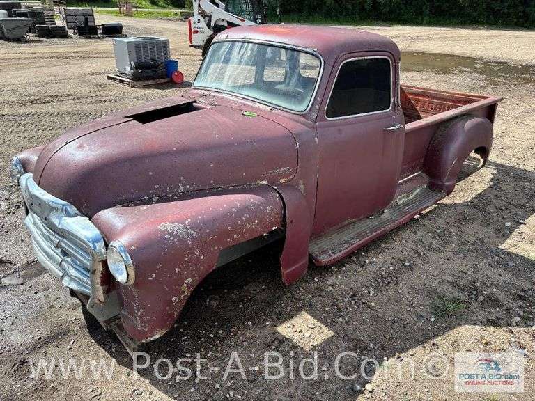 1954 GMC Truck Body, Owner Stated, "Originally From California- H