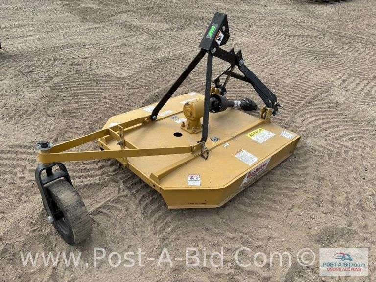 King Kutter 4' 3 Point Mower, Owner Stated, "Used For 1 Project."