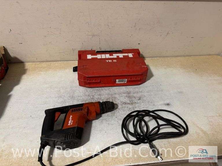 Hilti TE 5 Hammer/Drip Corded.