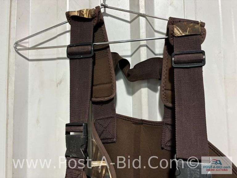 Camo Chest Waders By Mad Dog Gear.