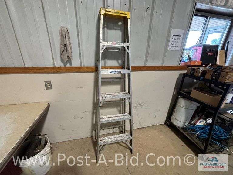 6' Aluminum Step Ladder Werner Brand.