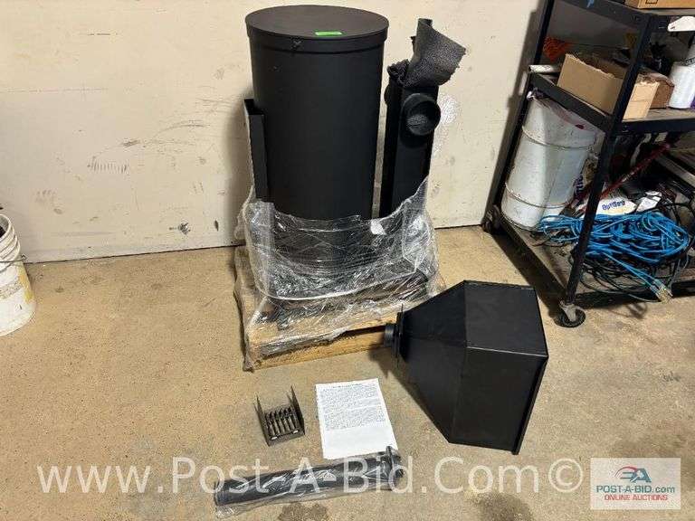 Liberator Rocket Heater Model RHM-2, With Pellet Hopper Ash Colle