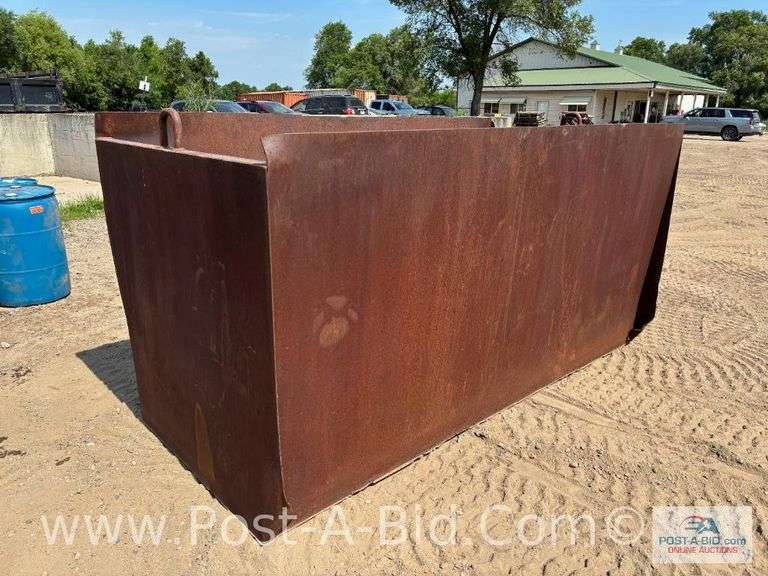 Steel Dumpster.