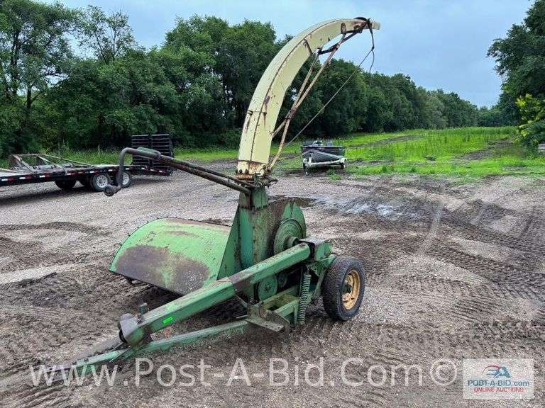 John Deere Green Chopper/Flail Chopper Model # 15A, Serial Number