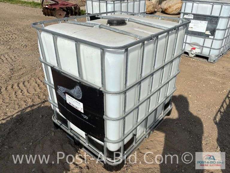 250 Gallon Poly Tank, "Food Grade, 1 Use".