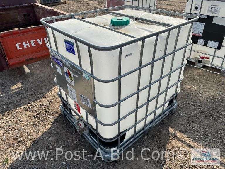 250 Gallon Poly Tank, "Food Grade, 1 Use"